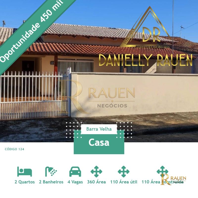 Casa espaçosa Barra Velha - SC